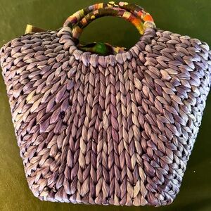 Ted Baker London Purple Woven Tote